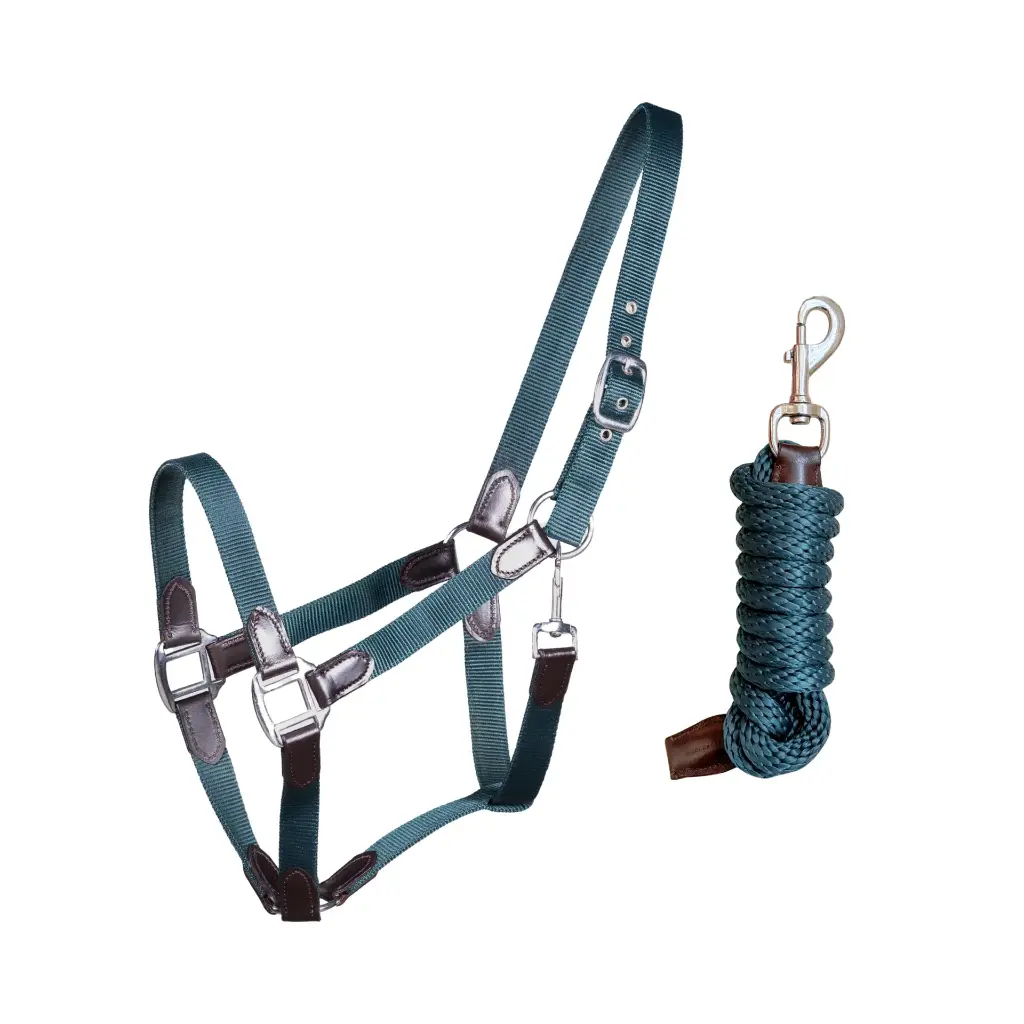 Halsterset performance Hunter green