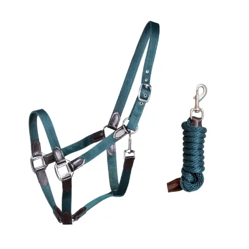 Halsterset performance Hunter green